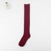 Lolita Cute Vertical Striped Stockings Japan And South Korea Campus Socks Knee Color Warm Pile Socks Long Tube High Tube Women's