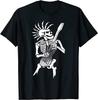 Rare Vintage PU%NK SK%ELET%ON Guit%ar Rock Got%h Sk%ull BIK%er Music Rocker,Unisex, Men, Women Tee,T-Shirt S