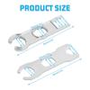 Solar Connector Metal Spanner Wrench Solar Connector Tool Metal Spanner Wrench Assembly for Solar Panel Cable System