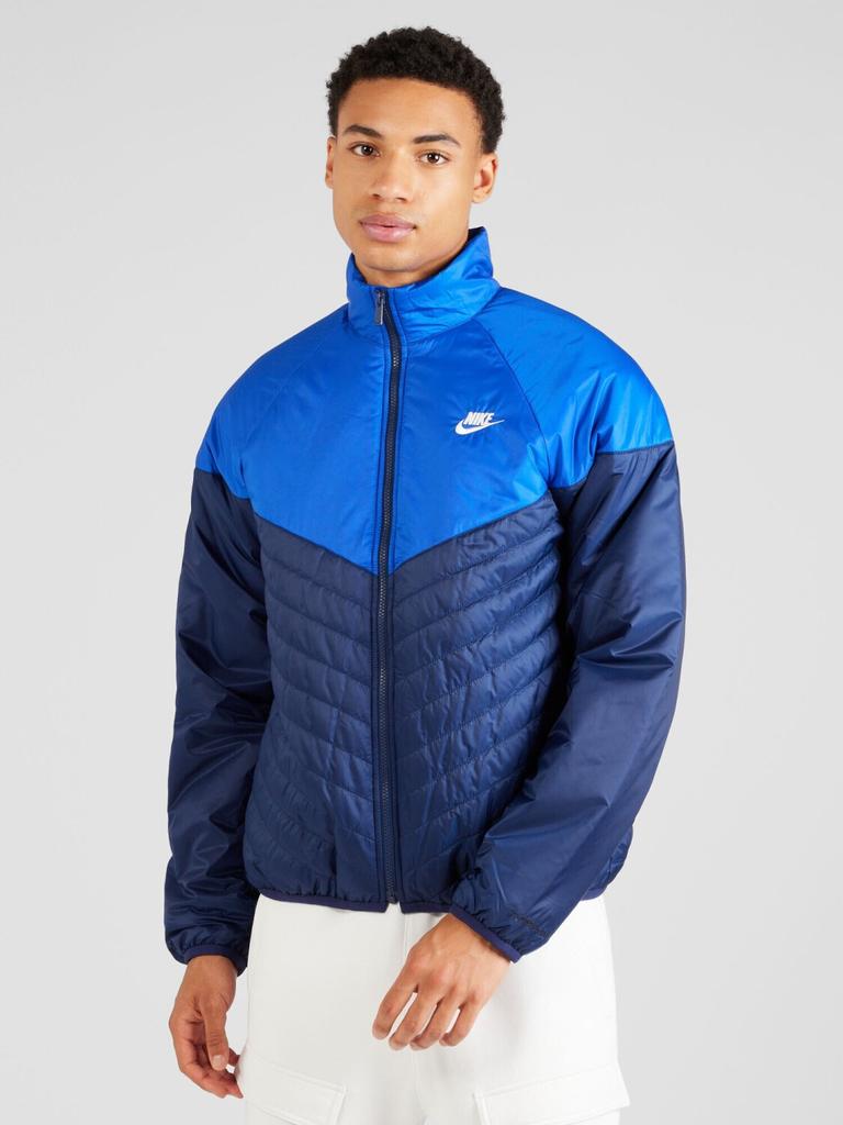 Winter Jacket Nike Windrunner Therma-FIT Puffer Jacket (FB8195) Midnight Navy/game Royal/sail