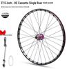 Mountain Bike Wheelset: 26/27.5/29 Inch, Front & Rear Quick Release, Disc Brake Compatible
