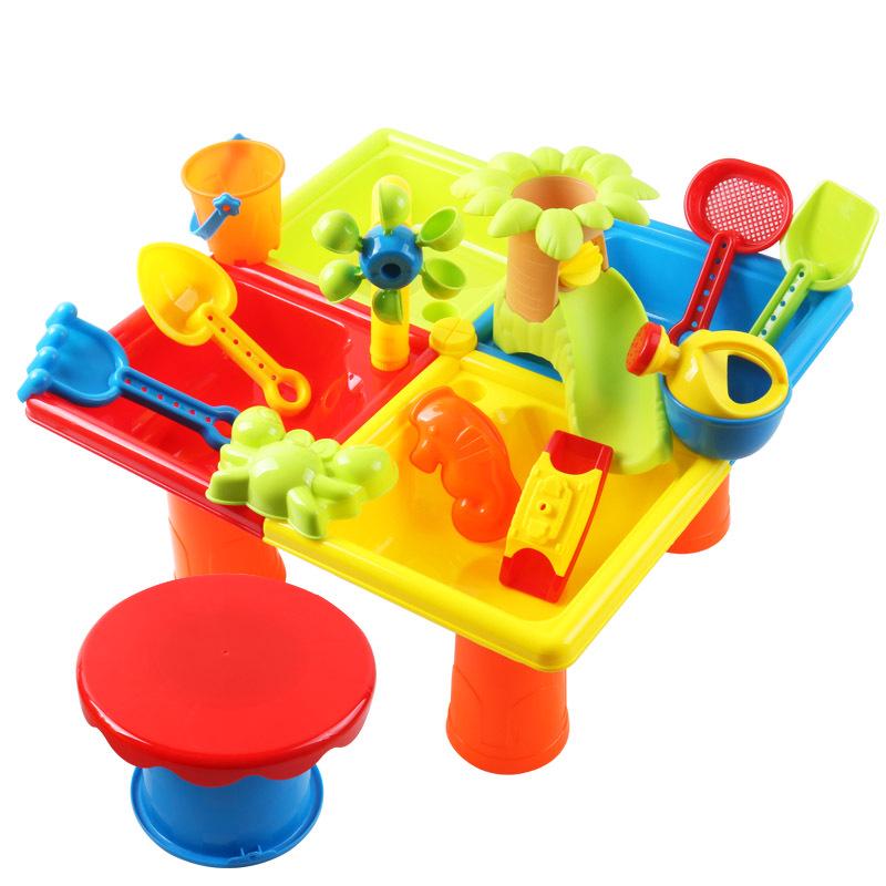Outdoor Kids Sand & Water Play Table Set