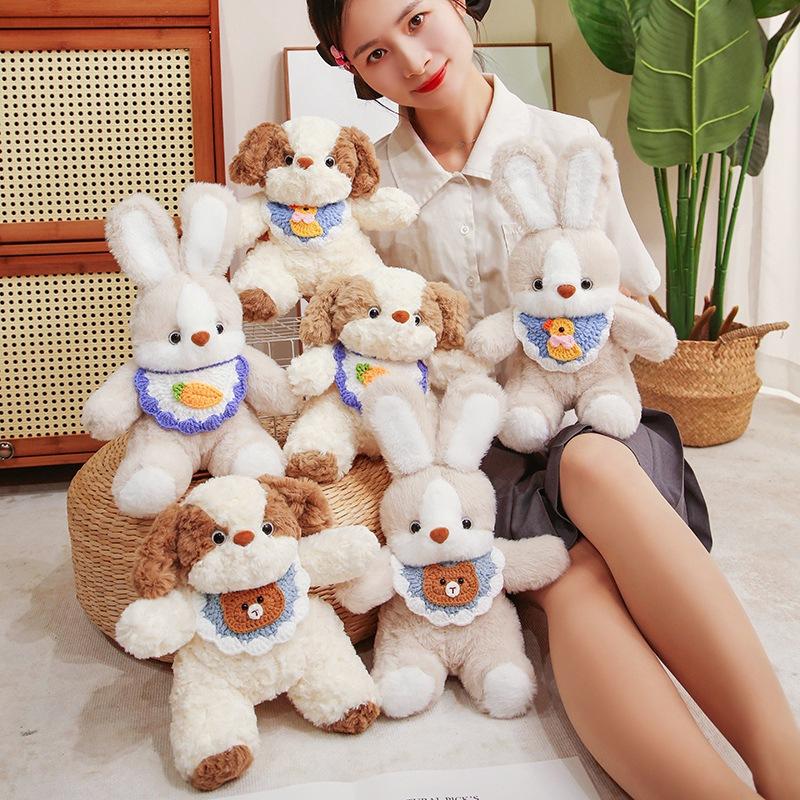 Sorry Good Night Rabbit Doll Cute Dog Doll Sleeping Doll Sleeping Plush Pillow Children's Birthday Gift Girl
