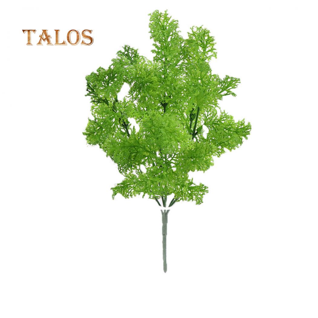 

Штучний пластик Мох Трава Рослина Дерево Домашній офіс Меблі для вечірок Прикраса Homedecor Green