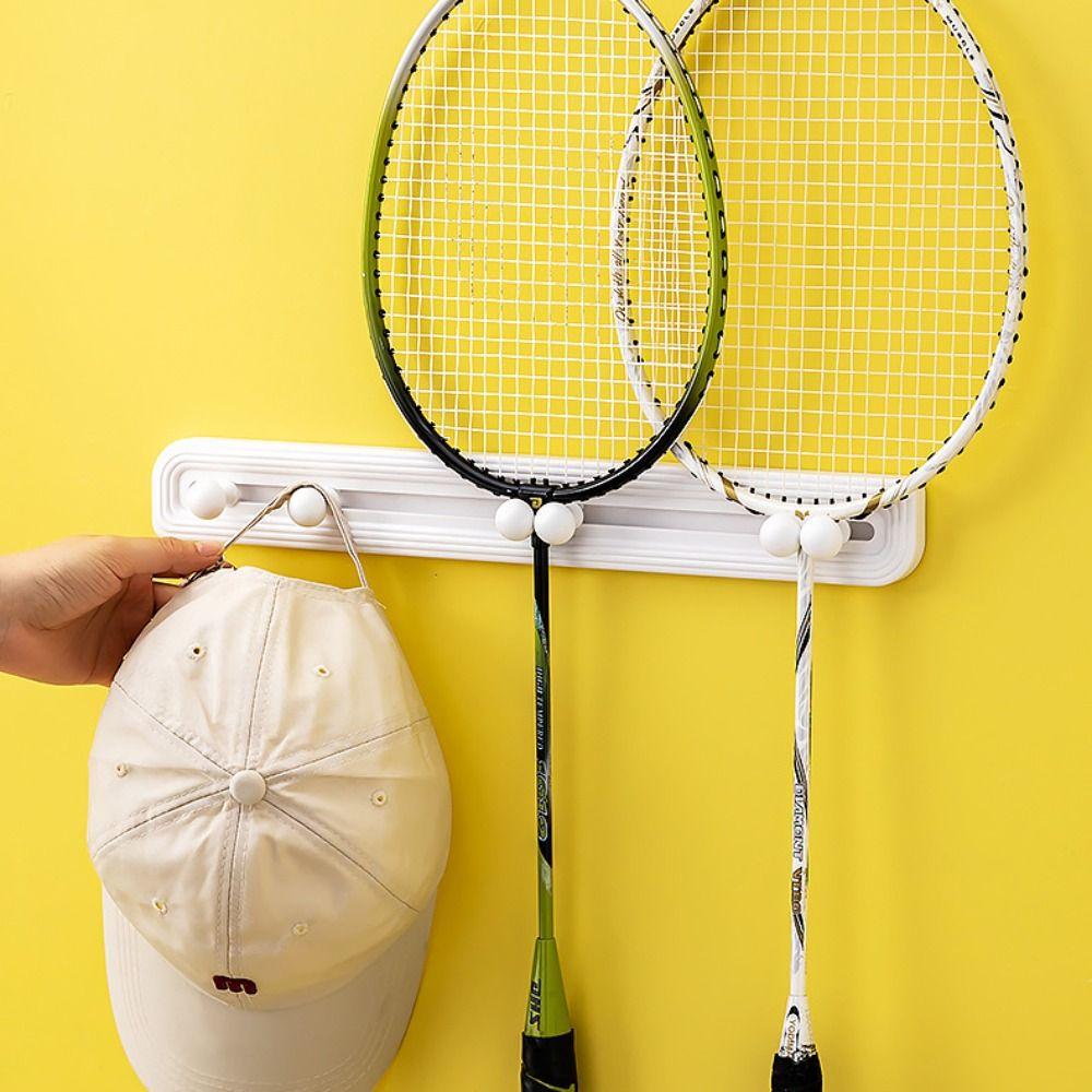 Adjustable Shuttlecocks Storage Bucket Removable Hook Storage Hooks  Badminton Equipment
