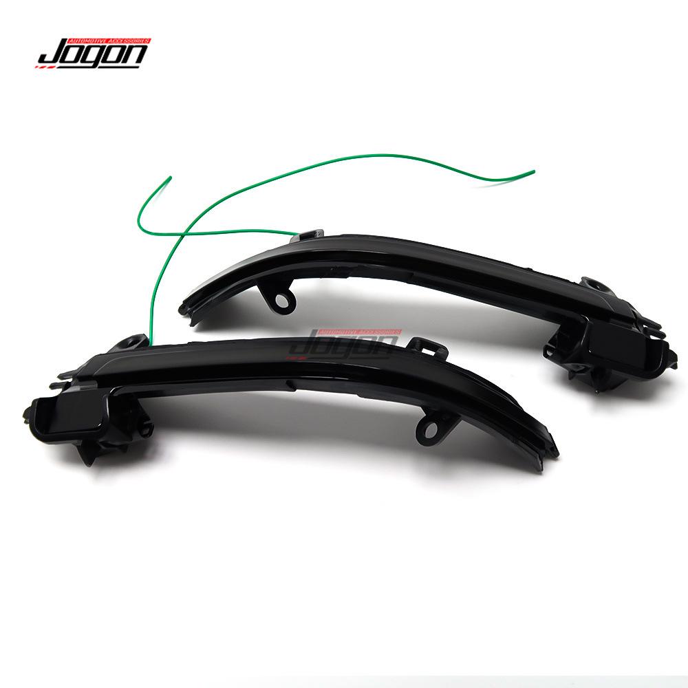 Applicable BMW Series Mirrors: 1, 2, 3, 4, F30, 5, X1 - Blue LED Turn Signal Flowing Light Accessories