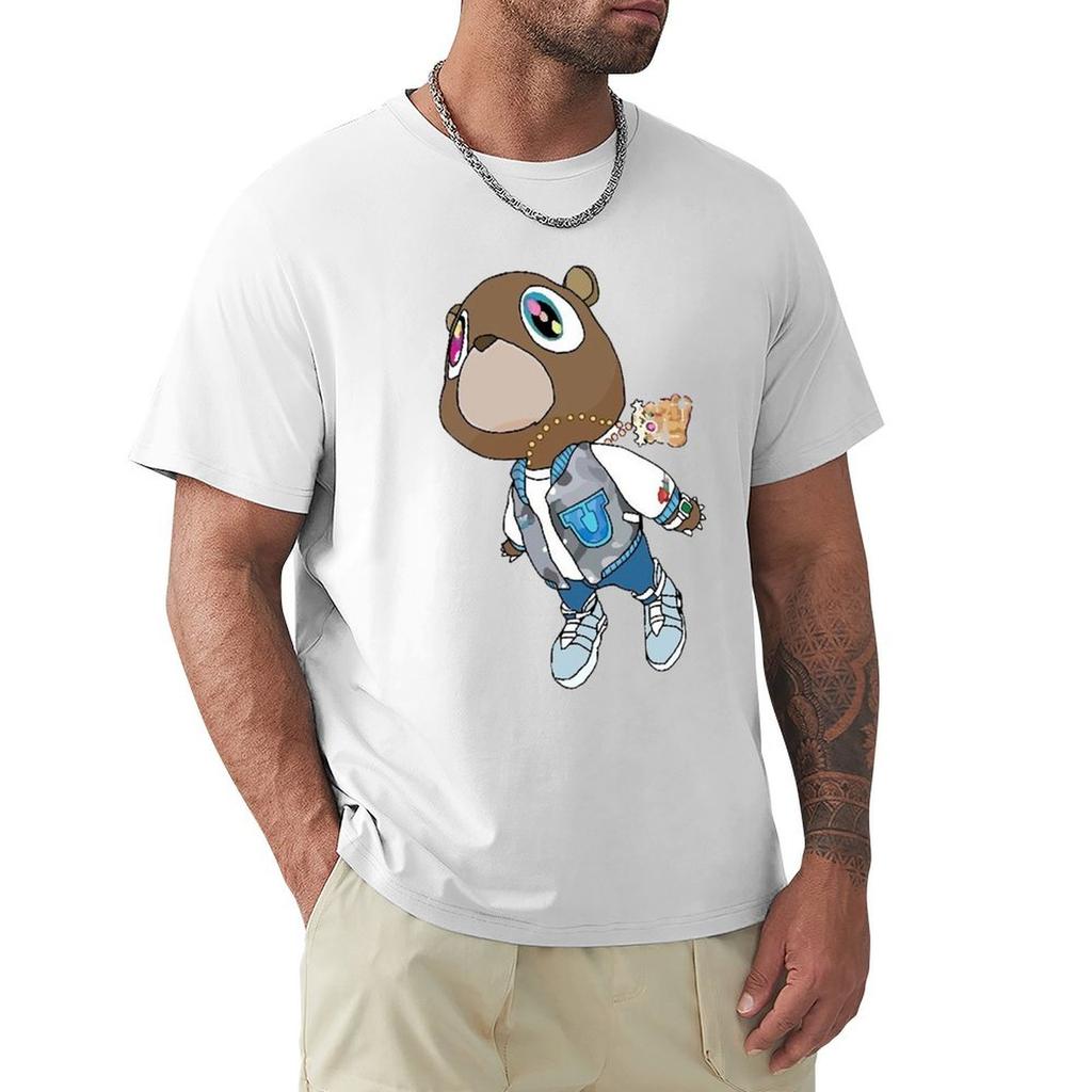 Graduation Bear Tshirt Basic Short Sleeve Tshirt For Unisex