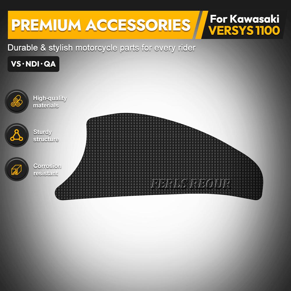 Reusable Silicone Tank Protector with High-Tack for KAWASAKI VERSYS 1000 2016-2024 Silicone protective film for fuel tank