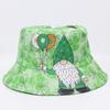 Spring and Summer New Irish Festival Shade Basin Hat Clover St. Patrick's Day Fisherman Hat