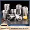 Suiyuan 304 Stainless Steel Double-Layer Mug