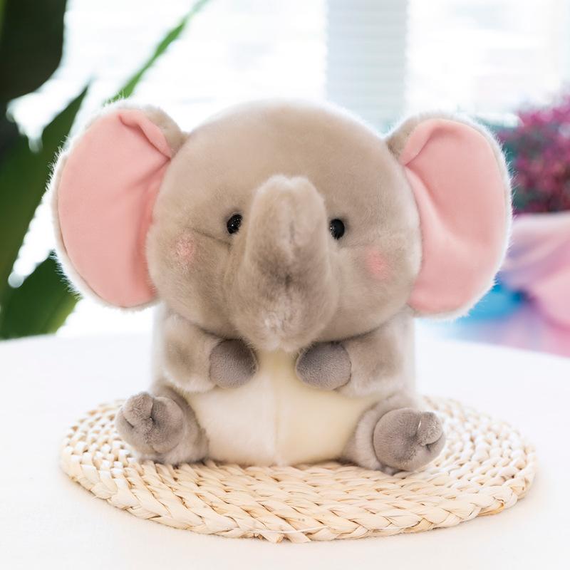 Forest Animal Doll Spherical Doll Gift Round Crawling Machine Doll Wedding Throw Plush Toy