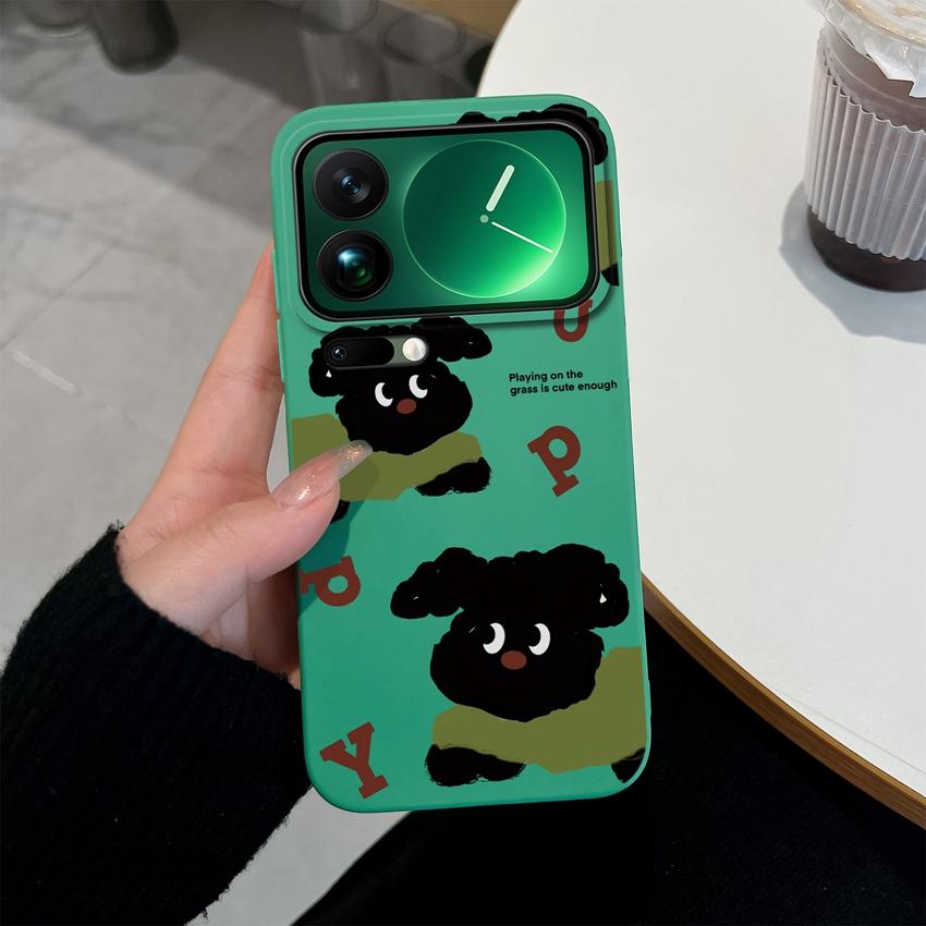 Für Xiaomi 17 Pro Max 15T Poco M7 Plus F8 Ultra 5G Stoßfeste Hülle Verspieltes Jungen Mädchen Muster Weiche Flüssigsilikon Handyhülle Für Xiaomi Bumper Shell