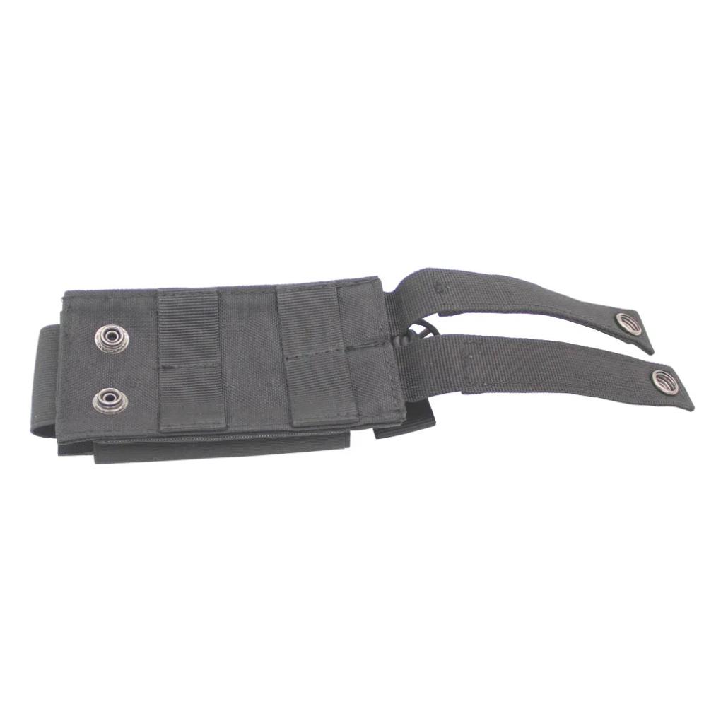 Tactical 5.56 Magazine Pouch for M4 M16 AR15 Molle  Holder Elastic Universal Walkie Talkie Pouch Radio Pack Bag