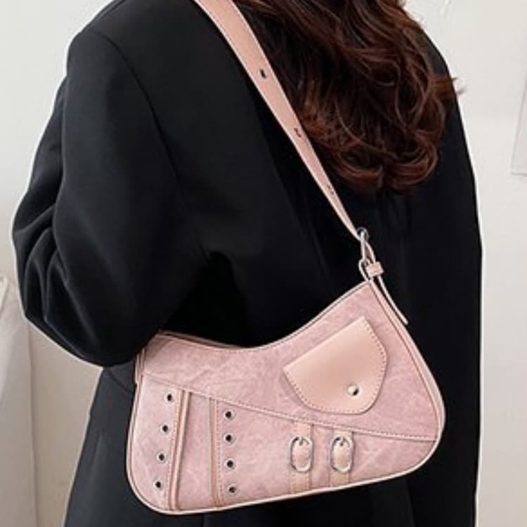 Retro locomotive style personalized shoulder messenger bag
