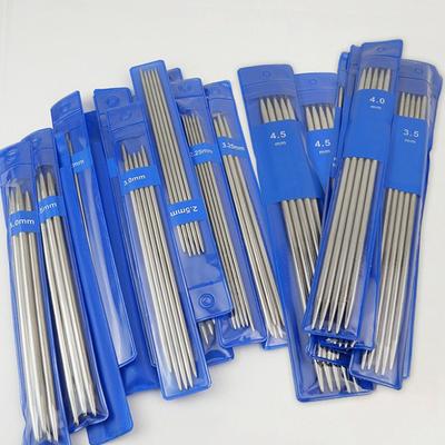 Roestvrijstalen Breinaalden, Haaknaalden, 15CM Manchetnaalden, Handgebreide Sokken, Speciale Breigereedschappen voor Poppenmaken, Korte Naalden
