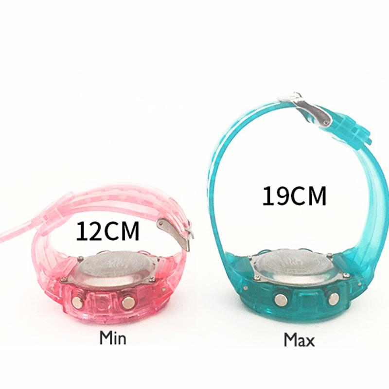 UTHAI CE28 children's watch sports watch 50 meters waterproof swimming girl boy JELLY LED luminous electronic children