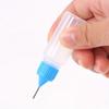 Precision Tip Applicator Bottle 10ml 4 Needle Tip Squeeze Bottles and 10 Tips for Acrylic Painting, DIY Quilling and Paper Craft