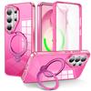 Applicable to Samsung S26Ultra jelly magnetic bracket mobile phone case C S26Plus anti-drop S26 protective case
