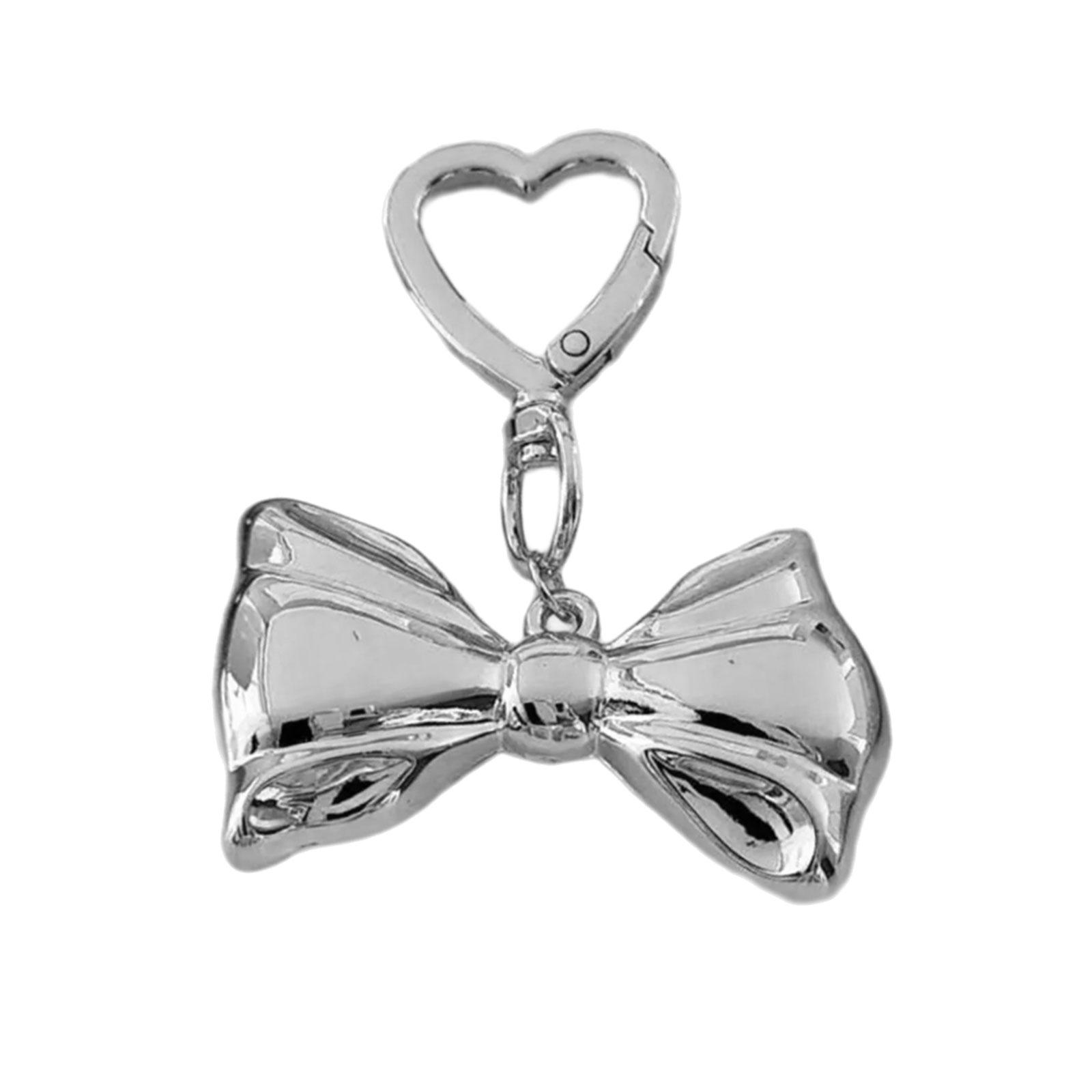 

Stylish Keychain Pendant with Delicate Bowknot Stylish Bowknot Bag Charm Portable Phone Straps Chain Keychain for Women