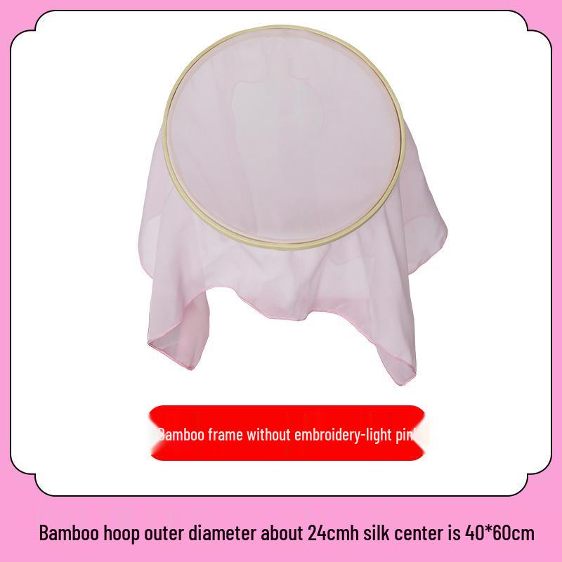 

Ancient Charm: New Sound Bamboo Embroidery Performance Props for Women s Dance Competition