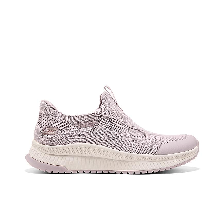 Skechers Bobs Sport Comfortable Versatile Durable Breathable Rebound Low-Top Walking Shoes Women sneaker Lilac 117745-LIL