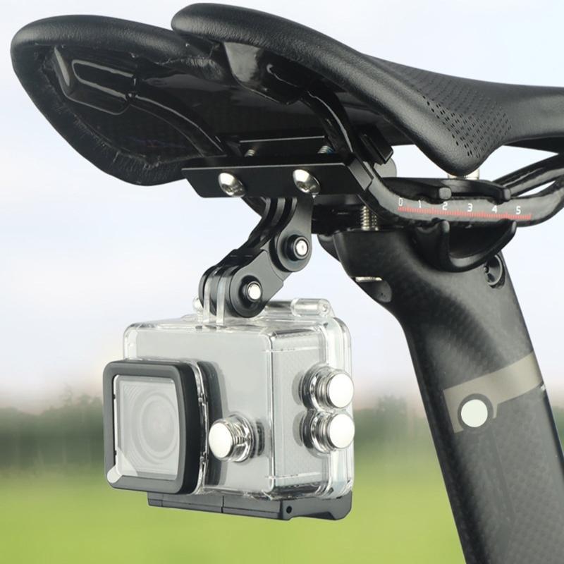 Light Weight Aluminum Alloys Saddles Rail Mount Bike Seat Rail Mount Bracket Universals Bike Seat Clamps Cycling Accessory