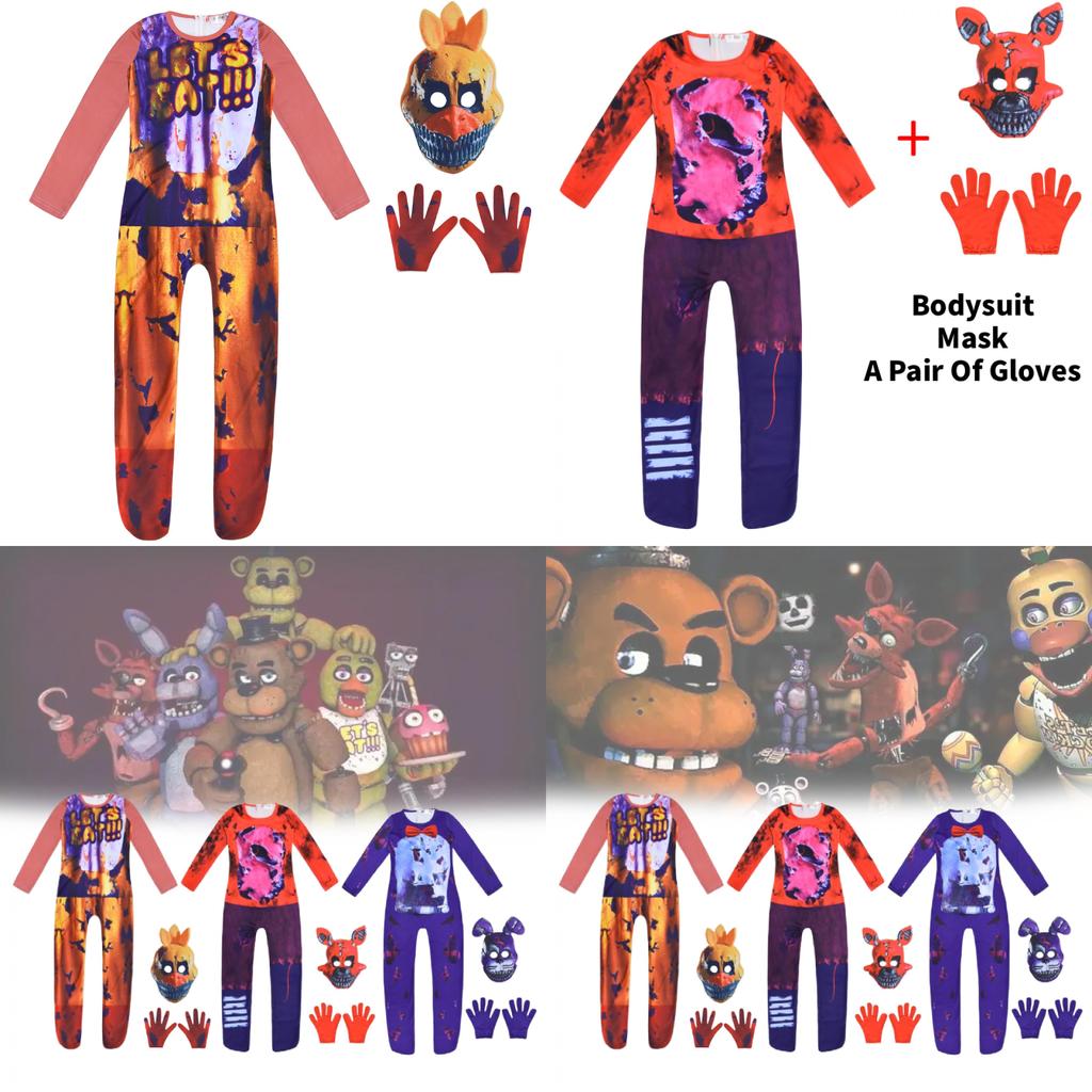 Παιδική στολή Role Play Five Nights At Freddys από υλικό Milk Silk για εκδηλώσεις
