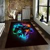 Colorful Gaming Controller Art suitable as a non-slip mat for the living room or bedroom sofa