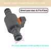 Rain Barrel Diverter Kit 1/2 3/4 Inch Rain Barrel Valve Barbed Fittings Connectors Tee Elbow Water Pipe Fittings Abs Pp