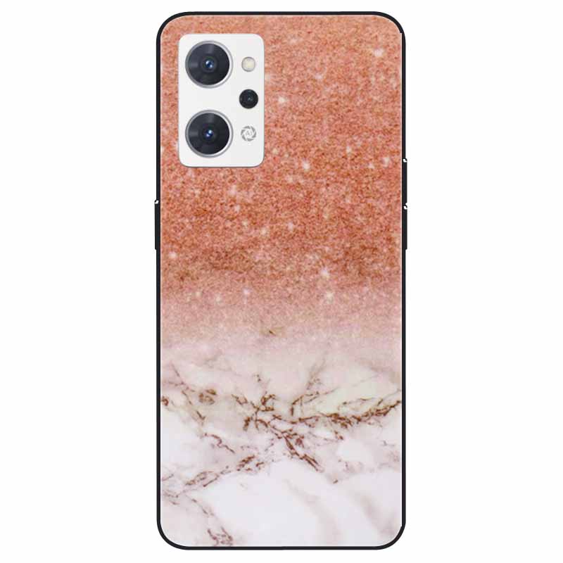 For OPPO Reno 9A 7A Case Soft TPU Fashion Marble Silicone Bumper Covers for OPPO Reno 9 A 5G CPH2523 Reno7A Protector Reno9 A