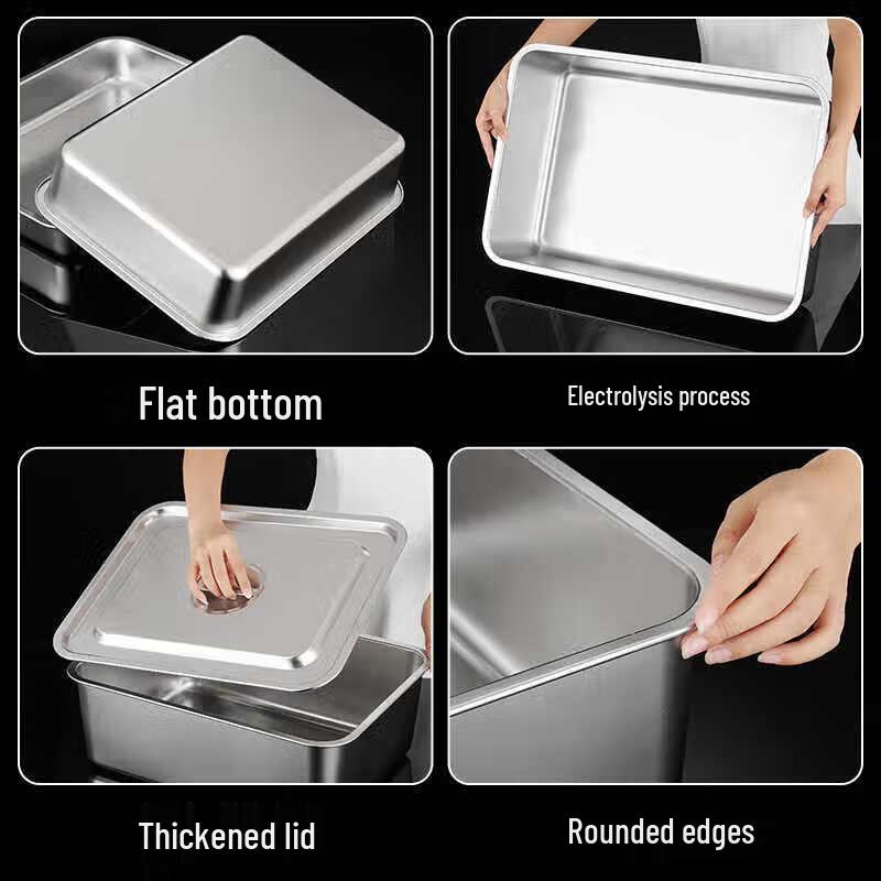 Love Journey Rectangular Stainless Steel Basin