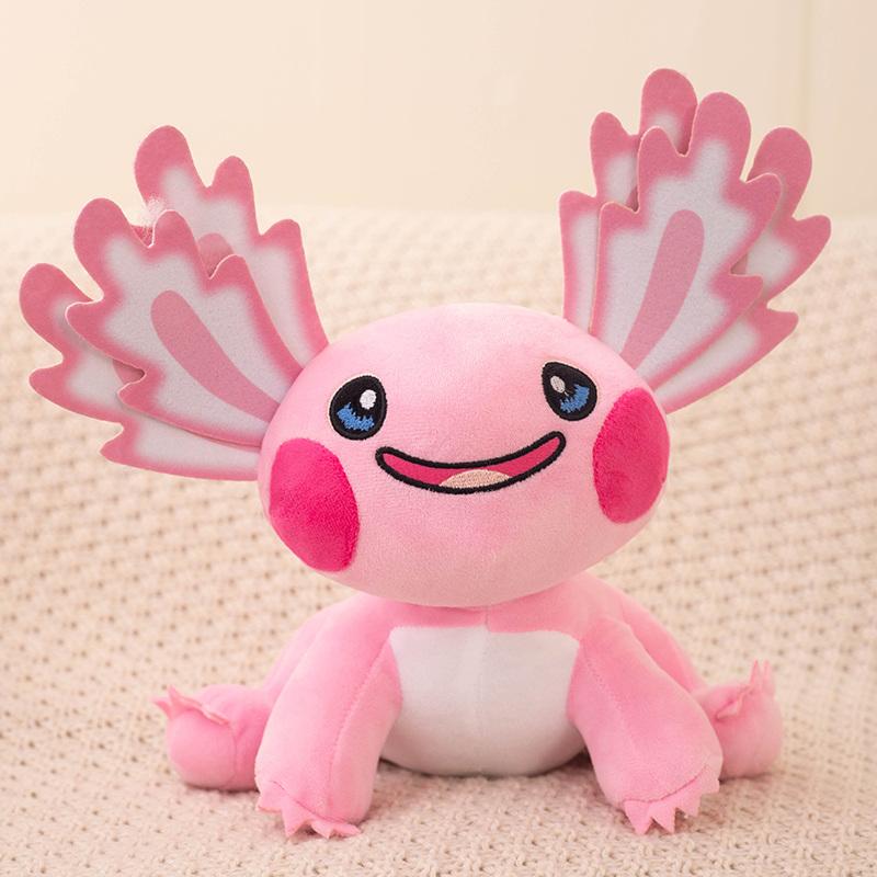 New Axolotl Plush Toy Plush Stuffed Animal Hexagonal Salamander Toy Doll Room Decoration Kids Birthday Christmas Gift