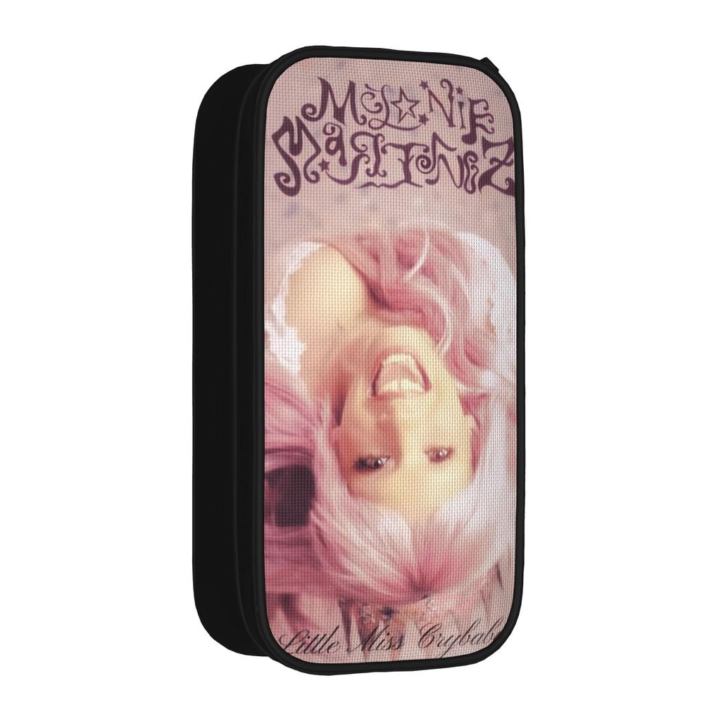 Large-capacity Pencil Pouch Melanies Martinez Hades Album 2026 Office Supplies Double Layer Pencil Case Stationery Make Up Bag