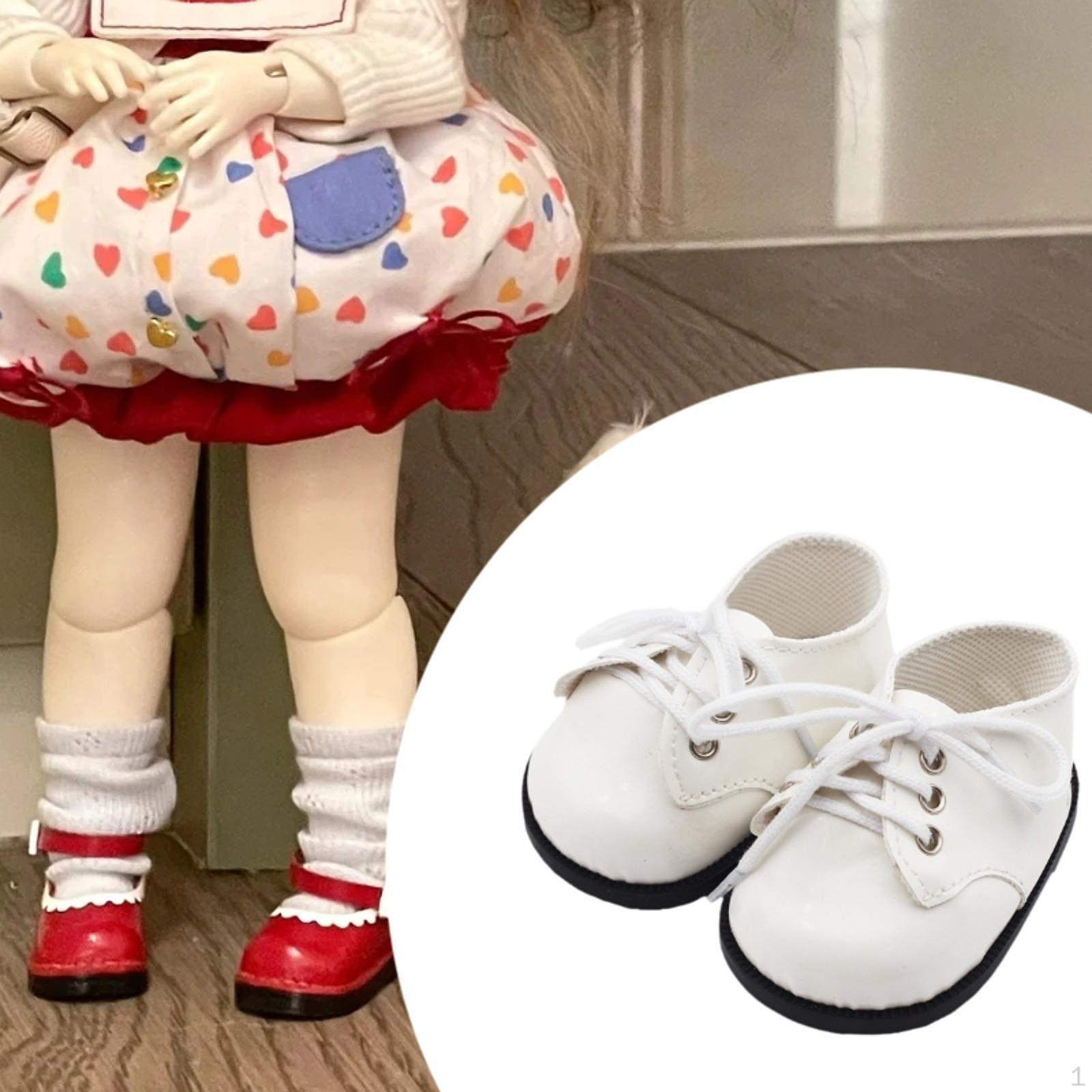 

Туфли для кукол ростом 196 дюймов белый