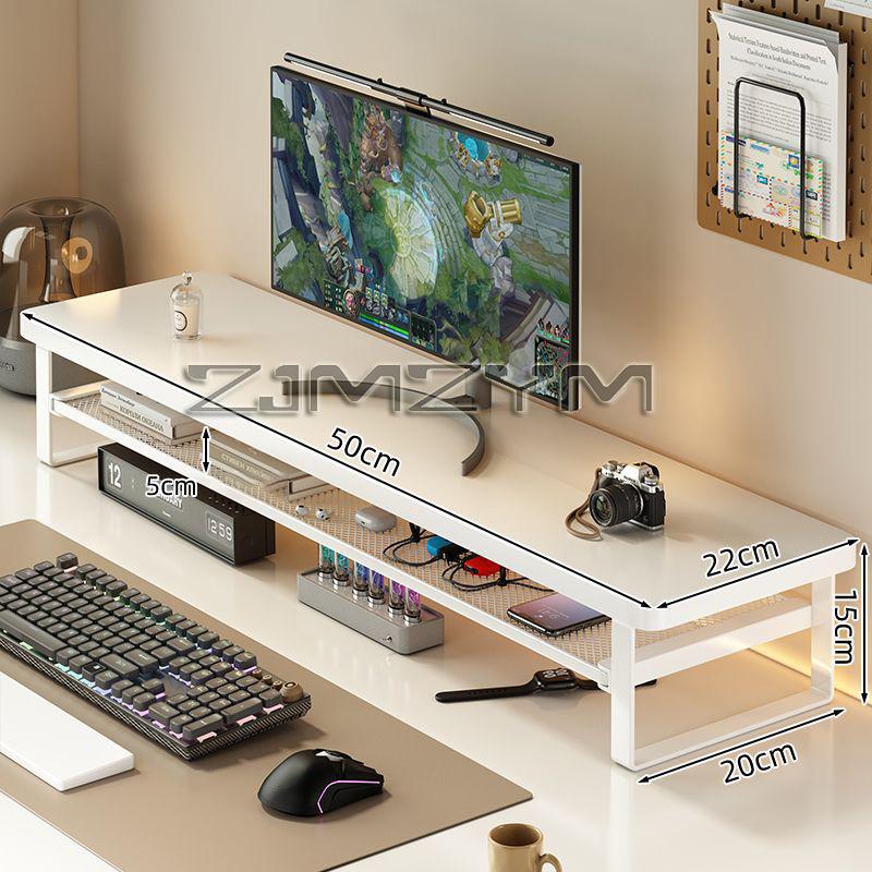 Computer Monitor Elevated Monitor Base Home Office Desktop Storage Rack Office Monitor Raising Stand Holder