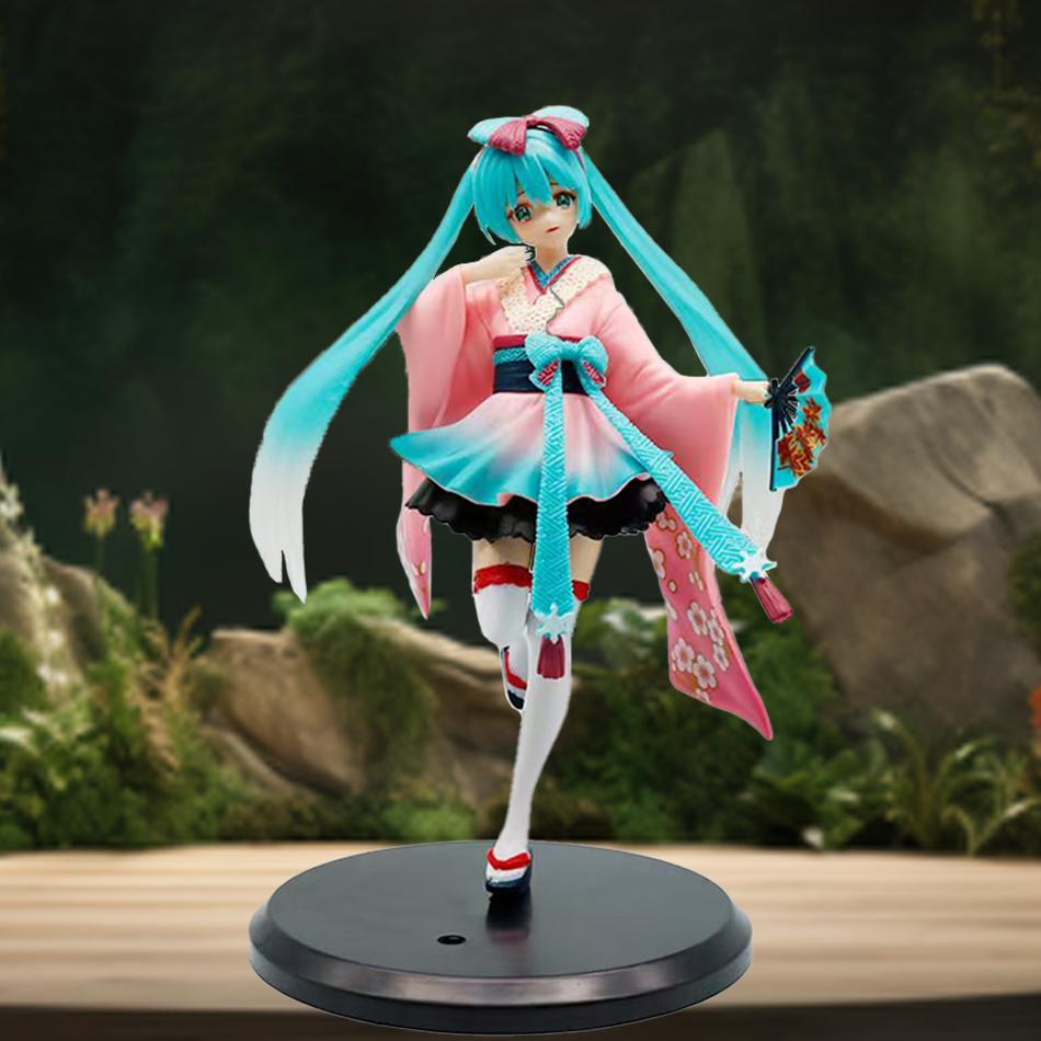 In Stock Original FURYU TENITOL Hatsune Miku Anime Action Model Toys for Kids Present Collectible Model Ornaments