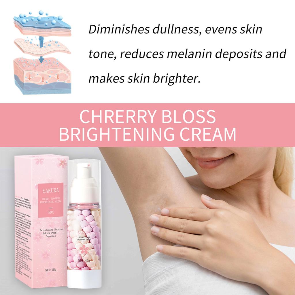 Brightening Booster Cream,  Brightening Underarm Cream,Pearl Capsules Cream,Brightening Underarm Cream,Underarm Care Cream