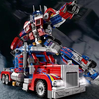 New 2 In 1 Deformation Robot Mecha Building Blocks Sets Bricks Kit Transform Cars Birthday Toys Kids Children Gifts for Boys