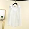 Women's Summer Hooded Long Sleeved Cardigan Oversized Top Shawl Thin Jacket