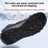 Herren Schneestiefel Outdoor Rutschfeste Plateau-Stiefel 2026Neue Winterstiefel für Herren Samt Warme Baumwollschuhe Winter Mittelhohe Stiefel Botas