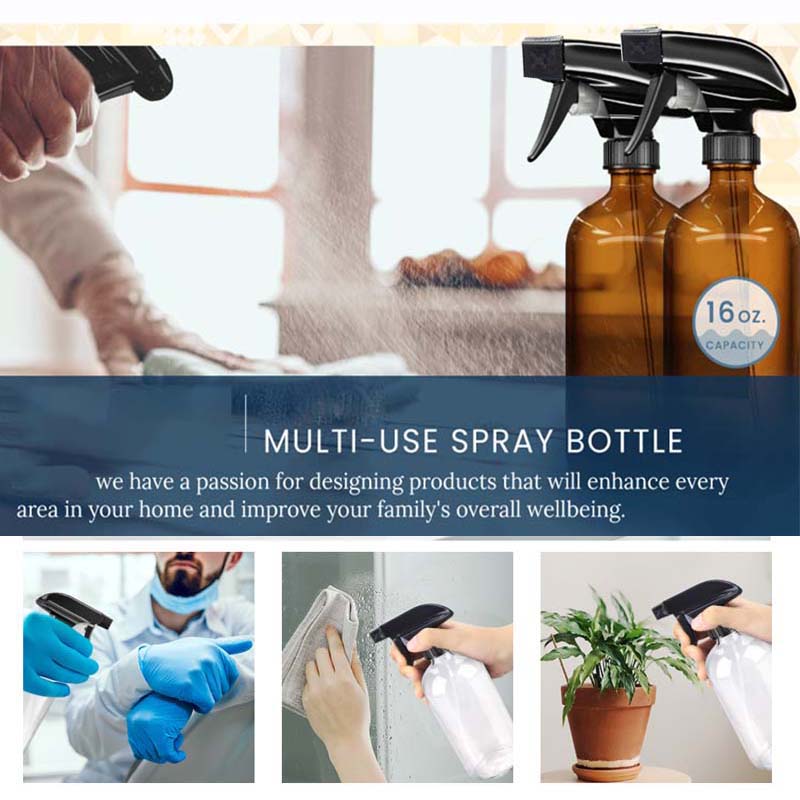 500ml PET plastová lahvička s rozprašovačem s mlhou plnitelné vlasové rostliny Osobní péče Prázdný rozprašovač Zahradní potřeby