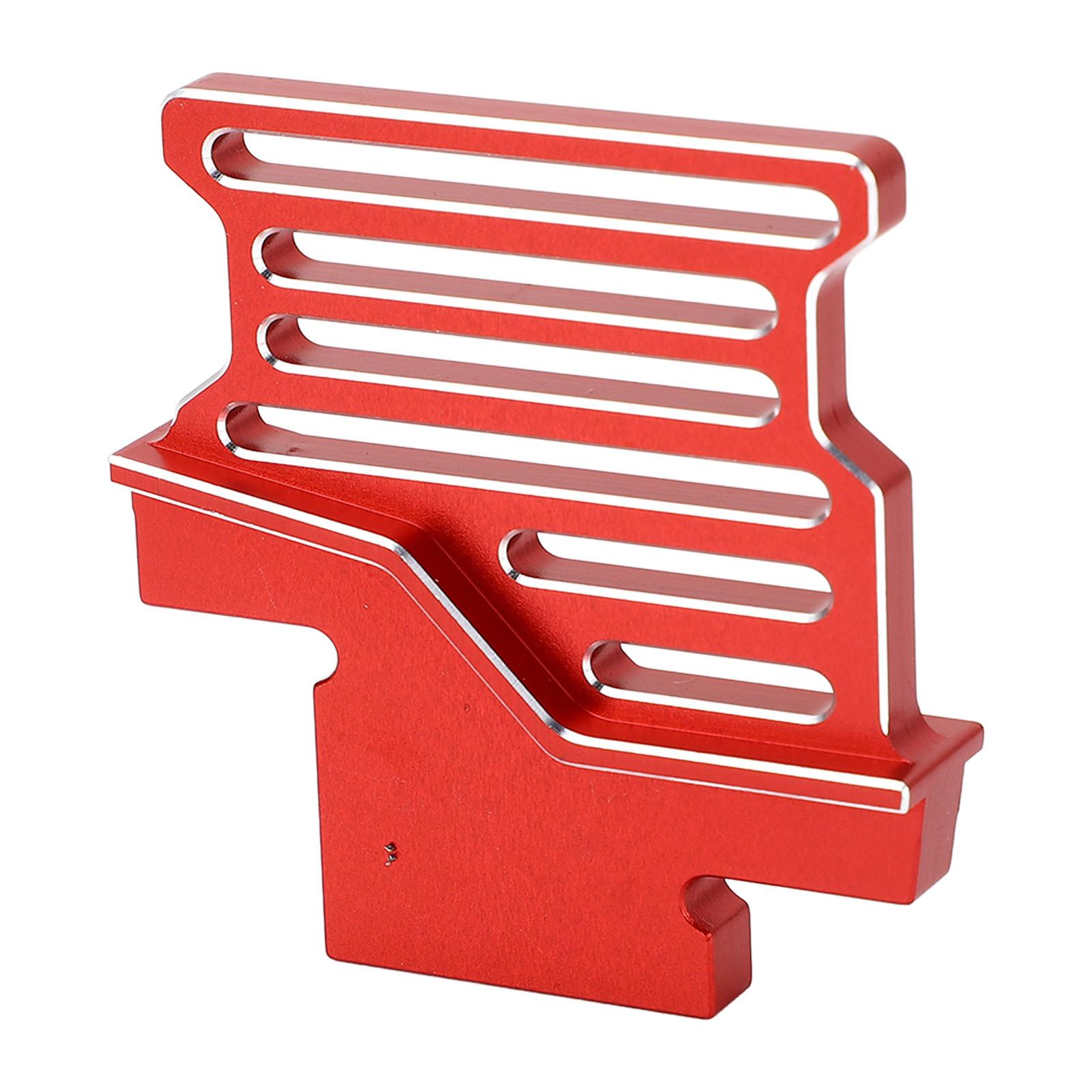 

4 Set RC Car Battery Raised Holder Set Aluminum Alloy Remote Control Car Battery Raised Mount for червоний