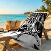 Juventus Customized Name Beach Towel High Absorbency & Quick-Dry Perfect for Traveling Yoga Camping and Swimming