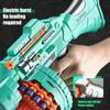 N2 erfs Gun Toy Children's Electric Continuous Shooting Gatling Suction Cup Soft Bullet BB Gun Juguetes for Kids Gift