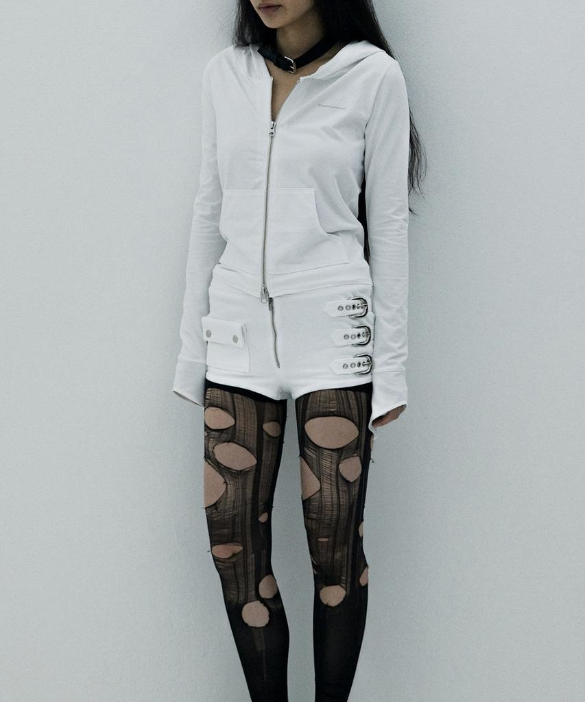 Tae Three-Belt Shorts 002