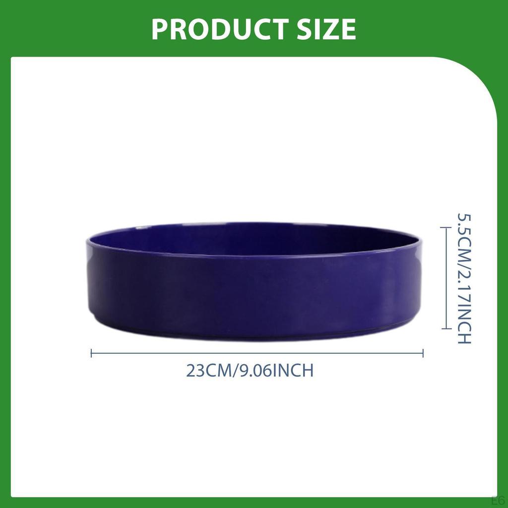 Vaso Decorativo Tigela Vaso de Flores Redondo Estético Suporte de Composição PP Prático para Micro Paisagens