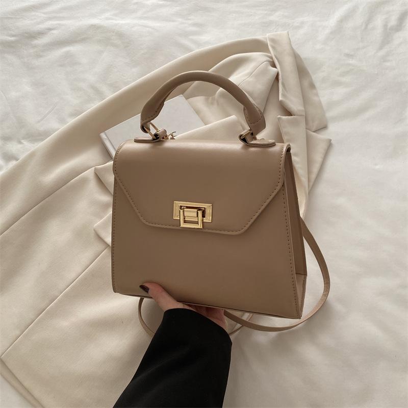 Delicate Lock Design Small Bag Women's 2025 Early Autumn New Shoulder Messenger Bag New Women's Bag