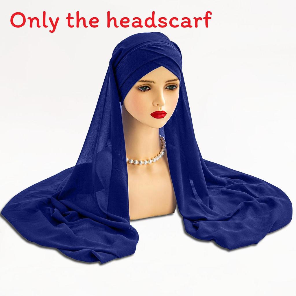 

Womens Turban Head Wrap And Hat Combo With Solid Color Design For Yearround Wear чорний