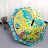 1pc Butterfly Clock Automatic Umbrella - Automatic Opening And Closing, Sturdy Iron Frame, Portable Folding Design yy251018158