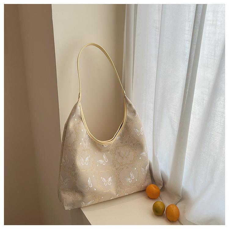 

Рюкзак 2025 новый вышитый универсальный нишевый текстурный простой плечевой мессенджер